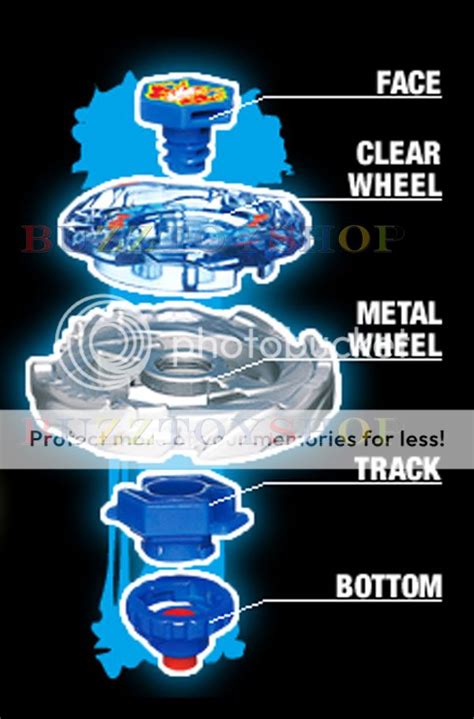 beyblade metal fusion parts